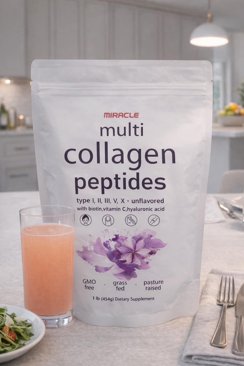 Generic Miracle Multi Collagen Protein Powder, Powder, 1