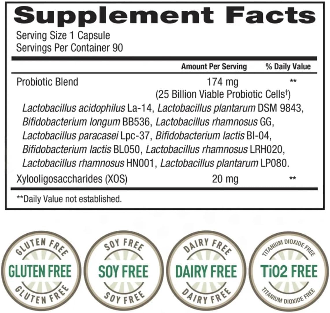Generic Women's Daily Probiotic Capsule, 90 Capsules