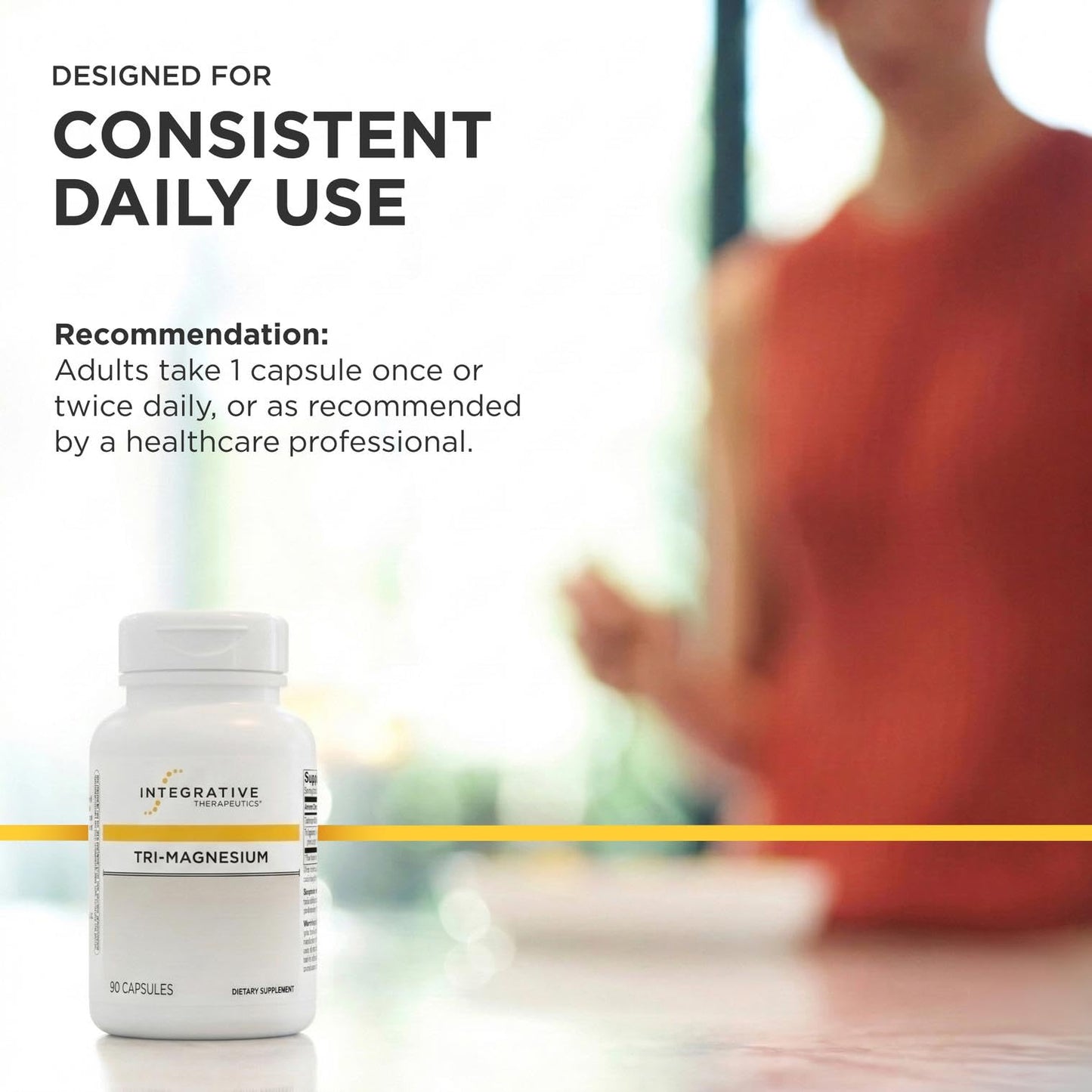 Integrative Therapeutics Tri-Magnesium Capsules 180 Capsules