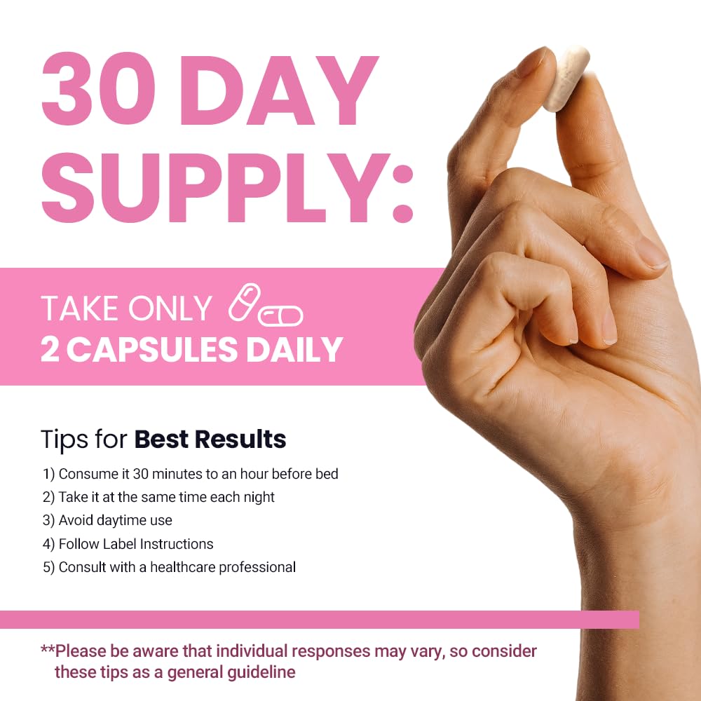 JUNG KWAN JANG Sleep Support GABA Complex 500mg with American Ginseng, 60 Capsules