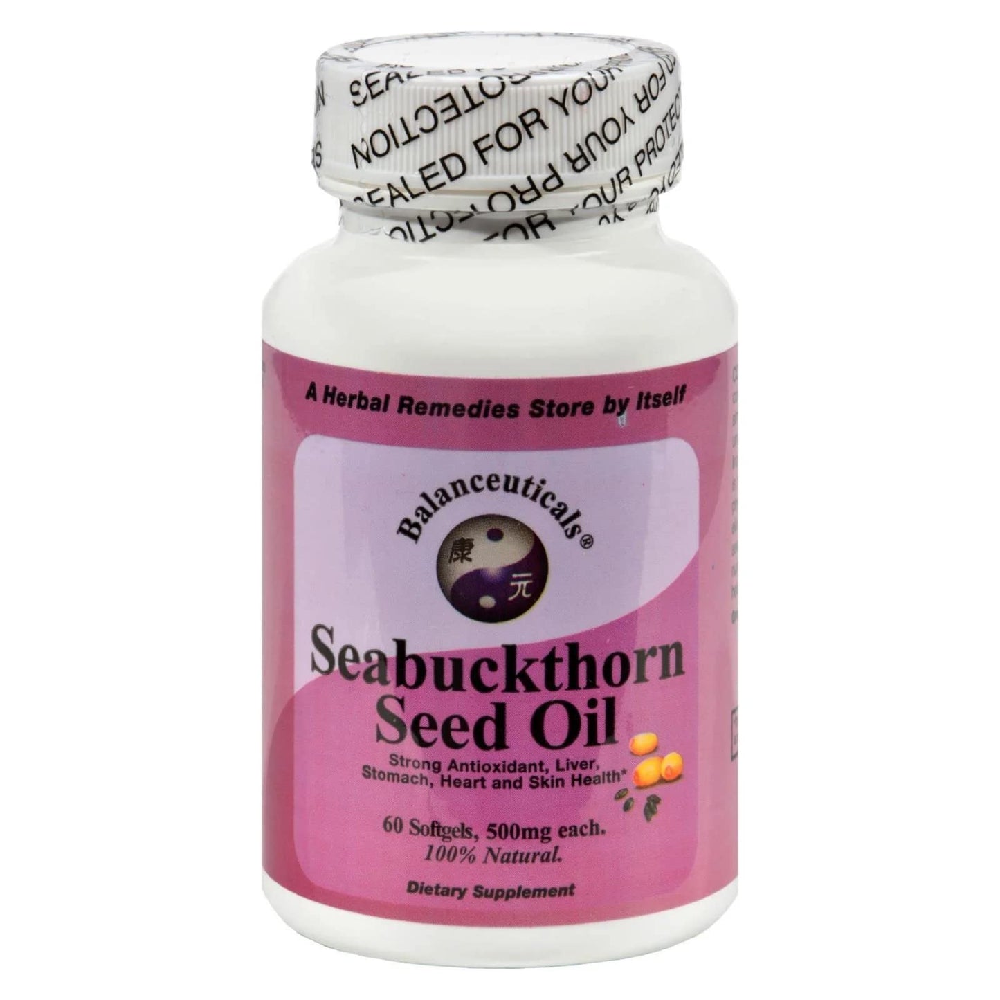 Balanceuticals Seabuckthorn Seed Oil Softgels 60 Count