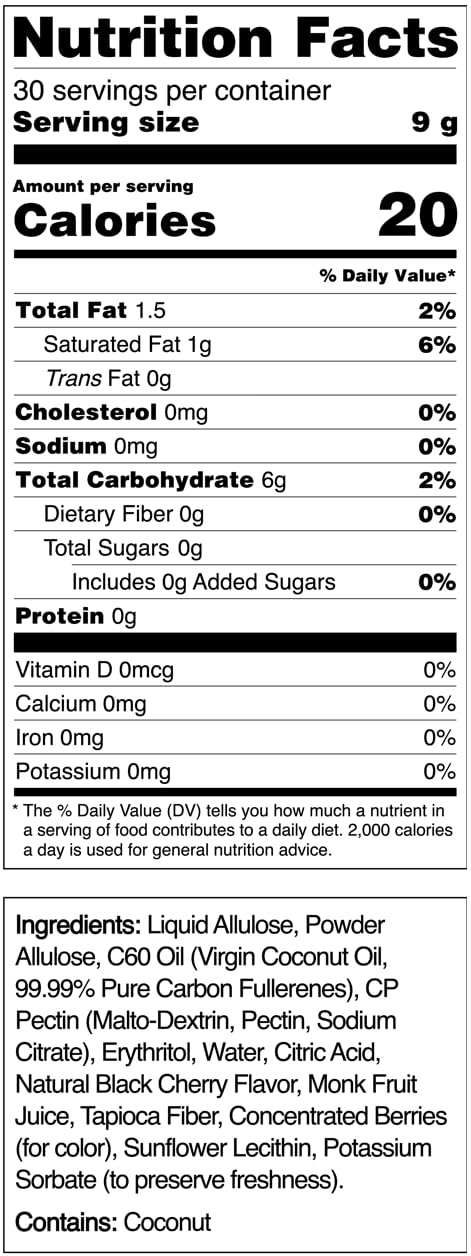 C60 Purple Power C60 Power Sugar-Free Gummies, 30 Count