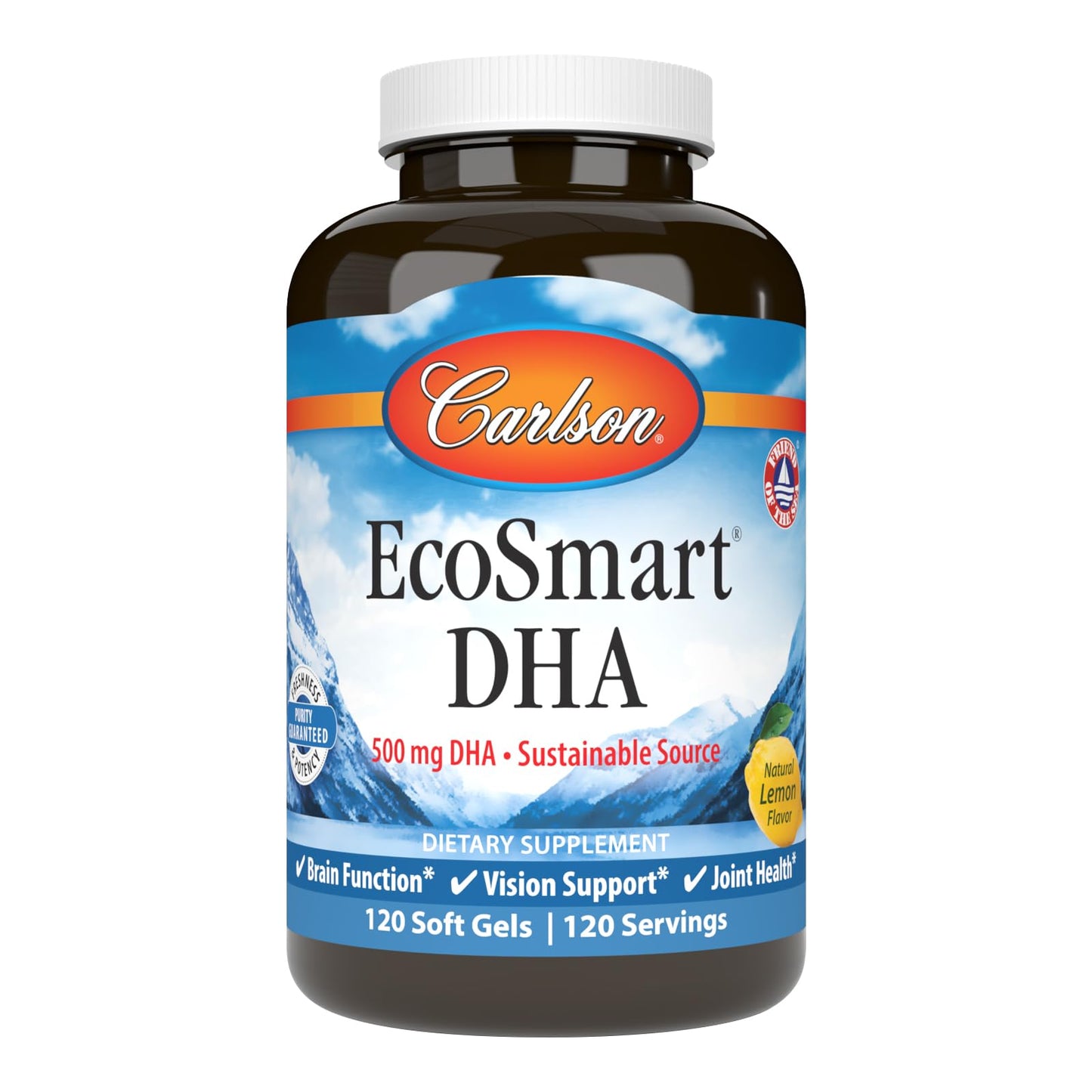Carlson EcoSmart DHA Softgels 120-Count