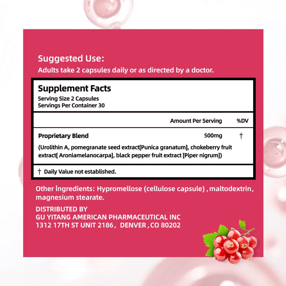 FKOOO Urolithin A Capsule 60 Capsules