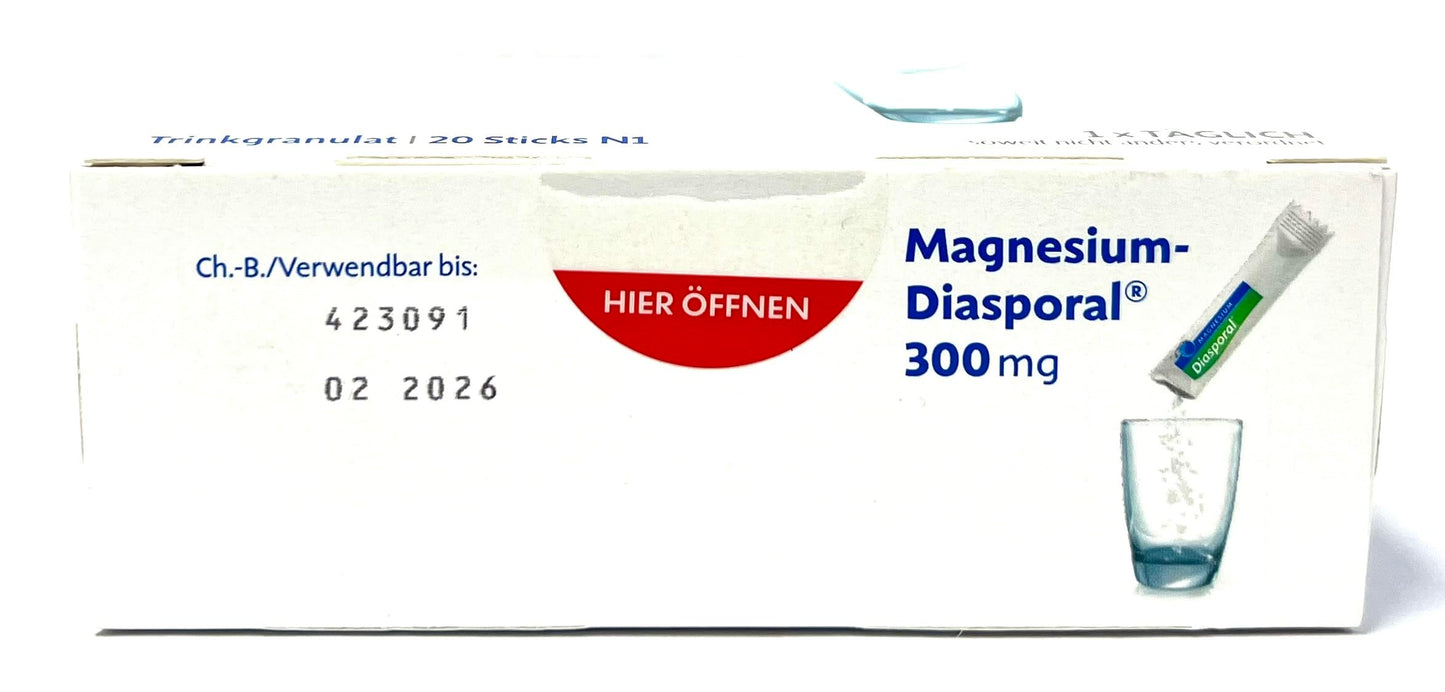 Protina Magnesium Diasporal 300mg Granules for Oral Solution Powder, 11 Ounce