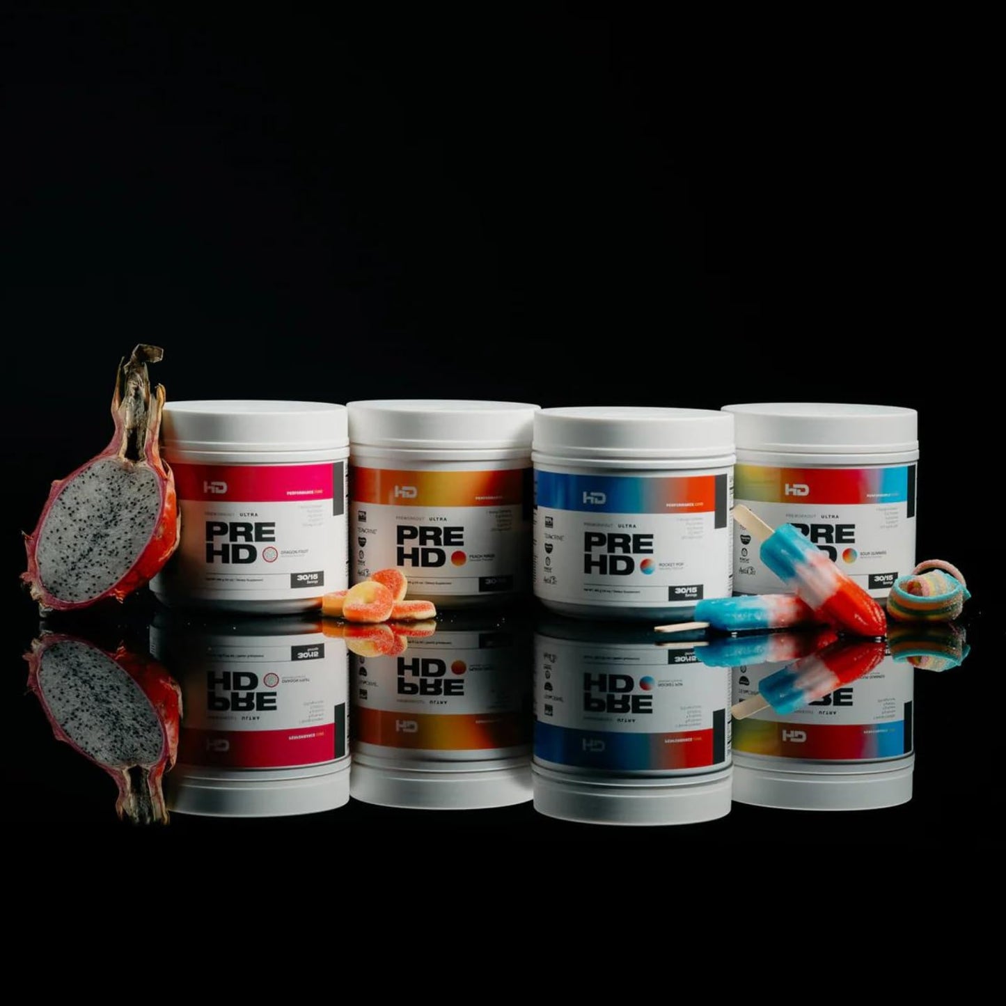 HD MUSCLE PreHD Ultra Pre Workout Powder, 16 Servings