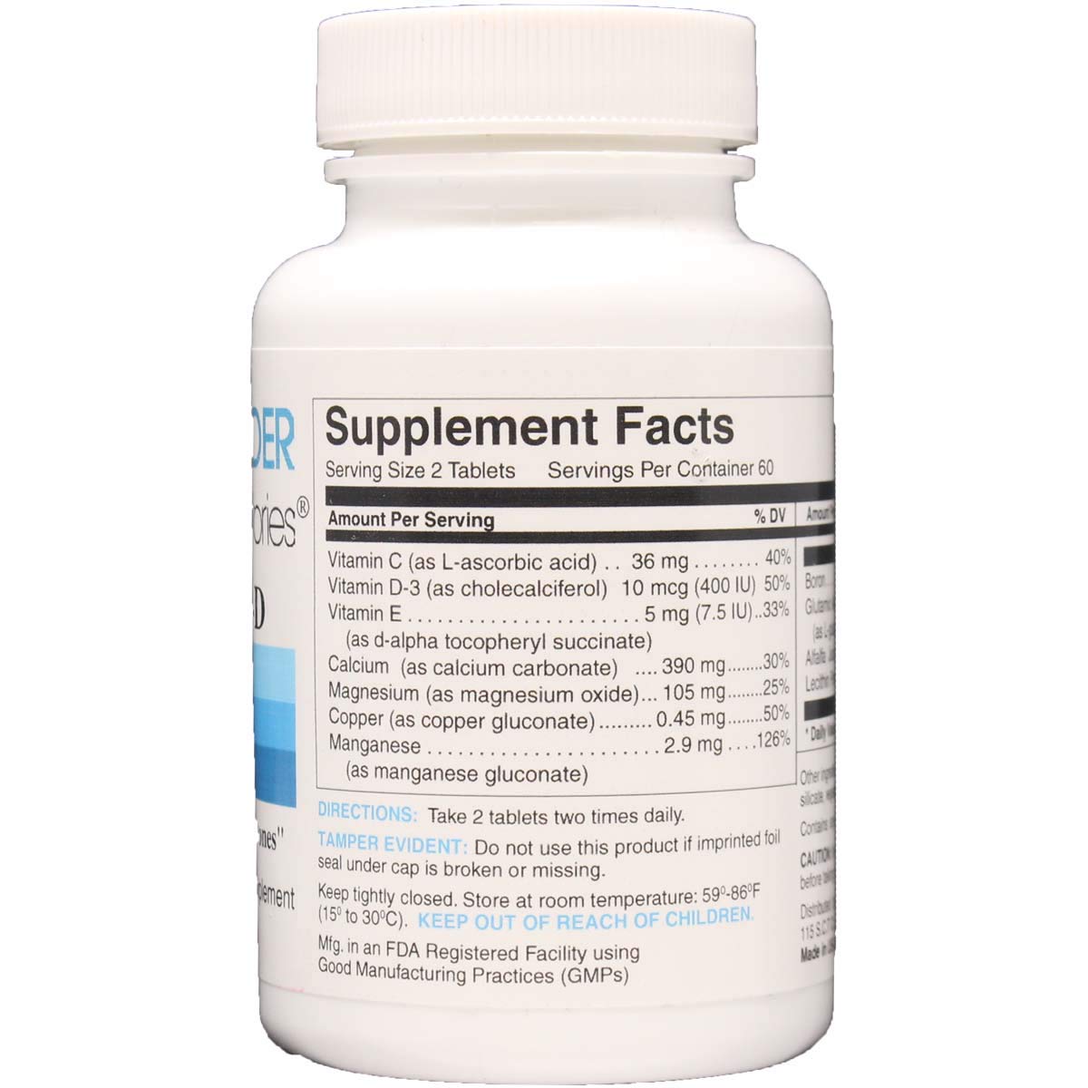 Wonder Laboratories Cal-Plex-D Calcium Magnesium Vitamin D3 + Other Essentials for Strong Bones, Muscle Support, Immune Support Powder 120