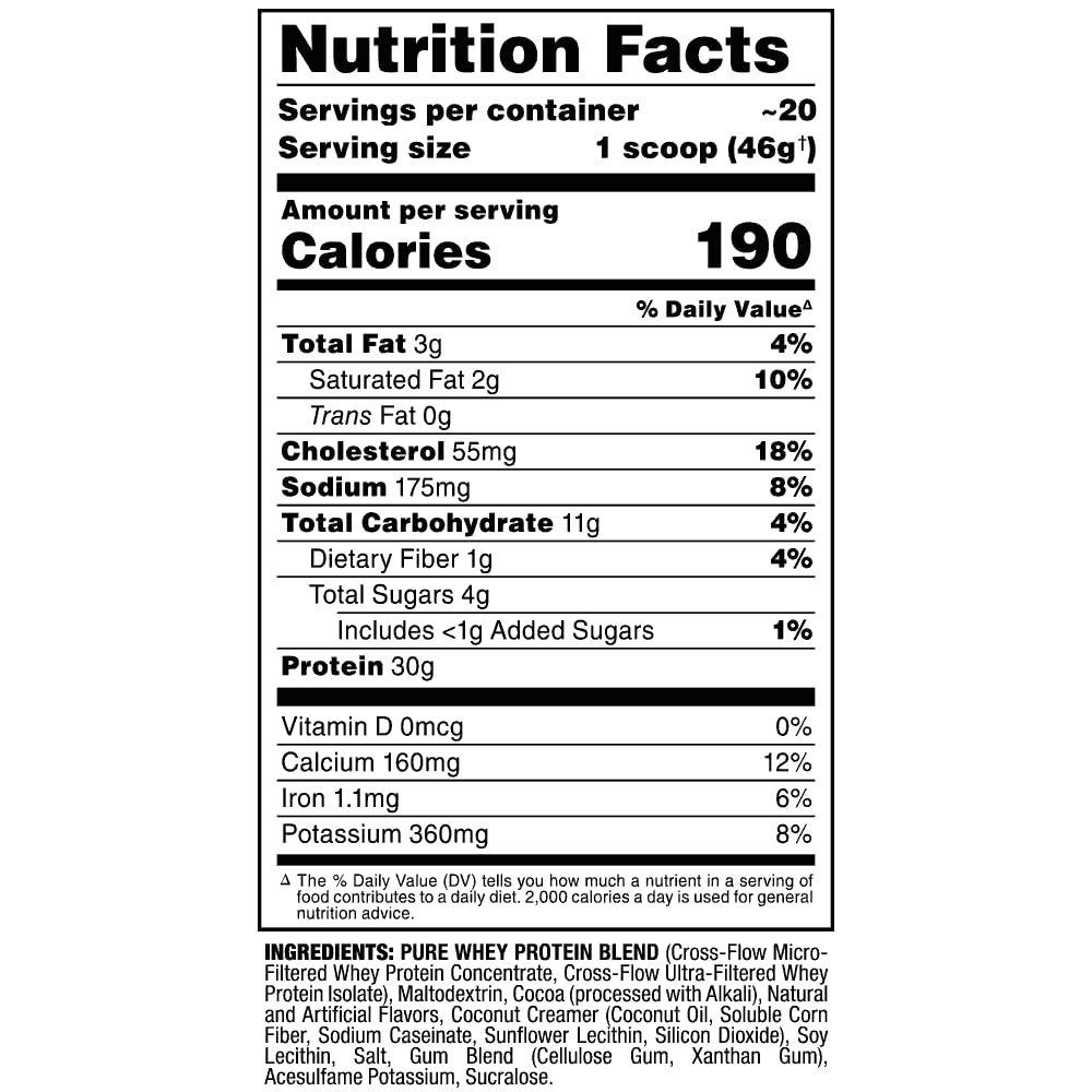 ALLMAX AllWhey Classic Whey Protein Powder, Chocolate, 2 lb, 32 Servings