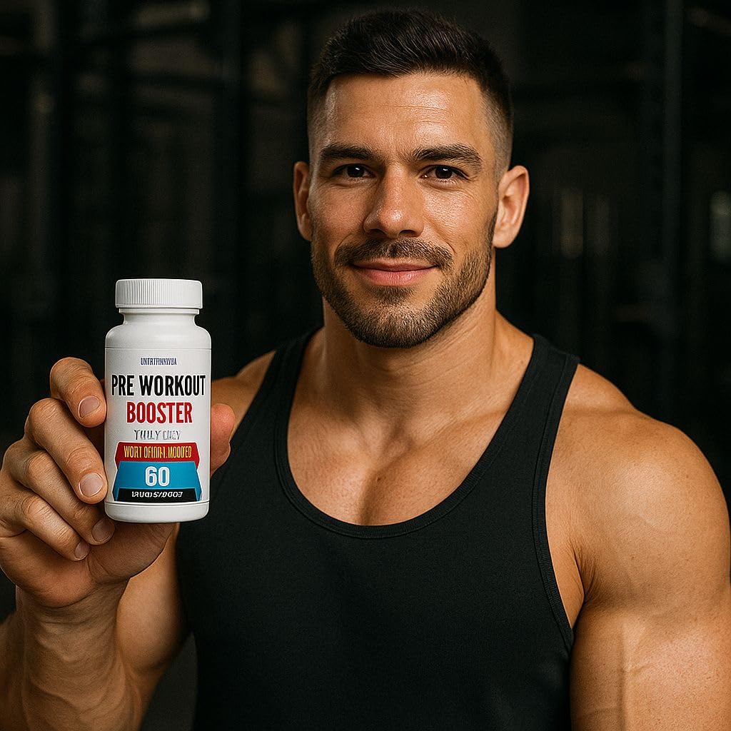 MetpharmUSA Advanced Pre-Workout Formula Booster Capsule, 60 Capsules