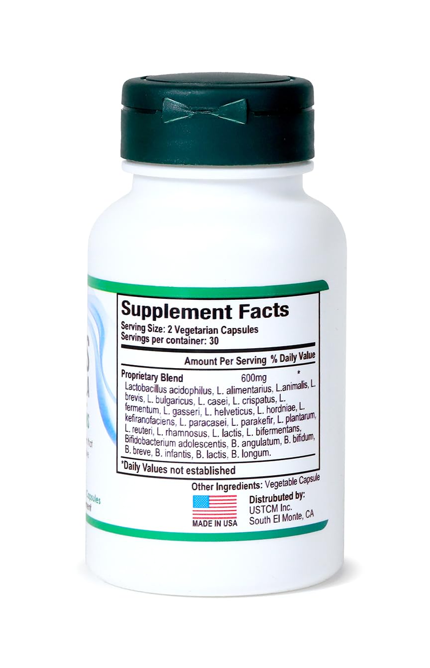 USTCM Probiotics Complete Formula Capsule, 60 Capsules