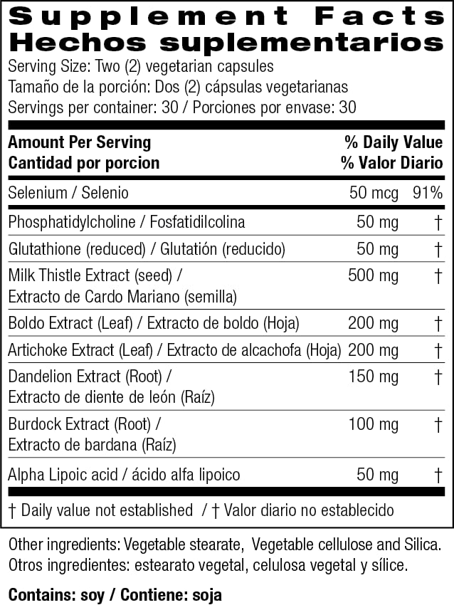 Bio Nutrition Liver Wellness Capsules 180