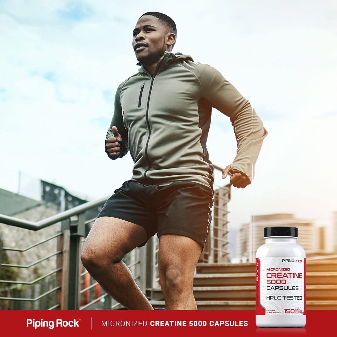 Piping Rock Creatine Monohydrate Capsules, 150 Capsules