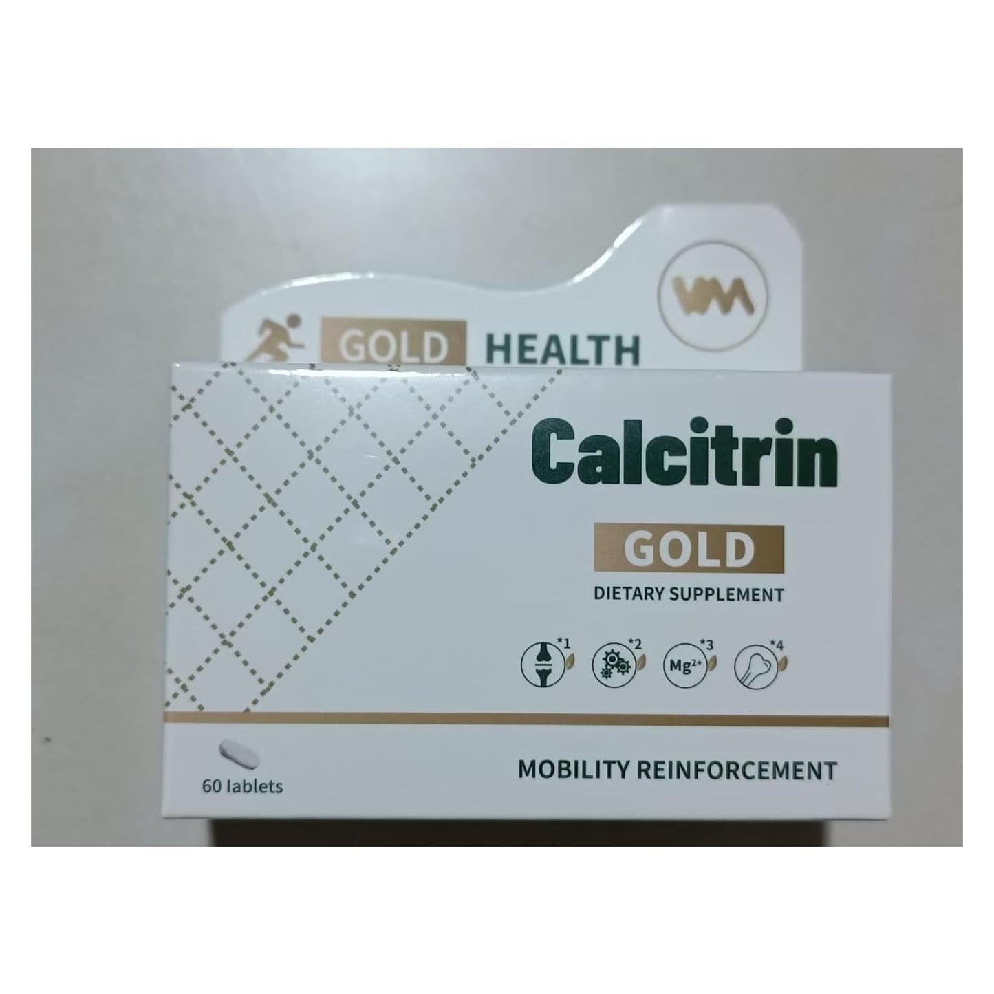 MXZ Calcitrin Gold Dietary Supplement for Mobility Reinforcement Tablet 1 Count