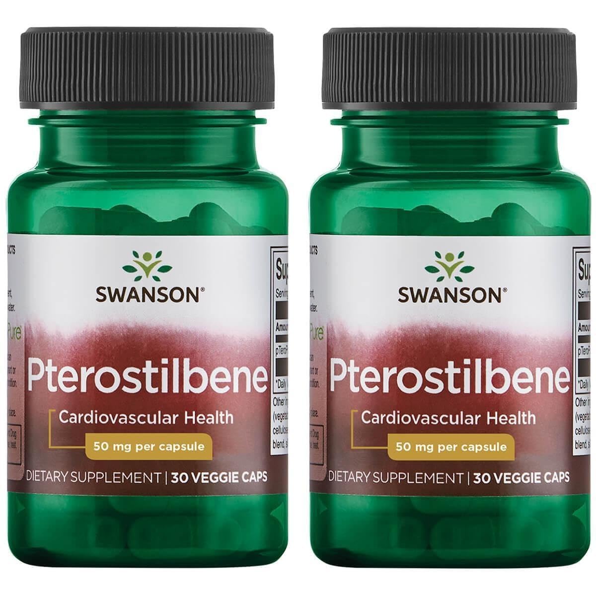 Swanson Ultra Pterostilbene 50 mg 60 Capsules