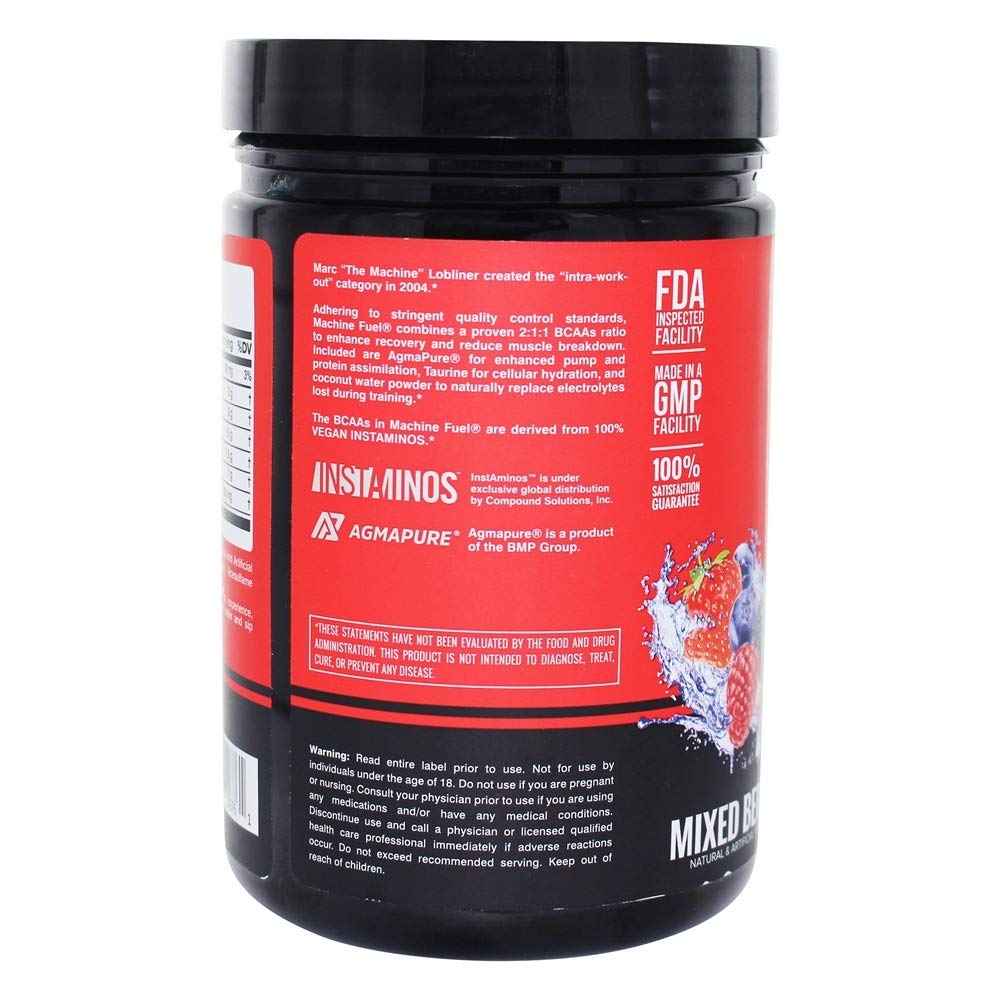 MTS Nutrition Machine Fuel Recover Replenish Refuel Mixed Berry Powder 12.4 Ounce