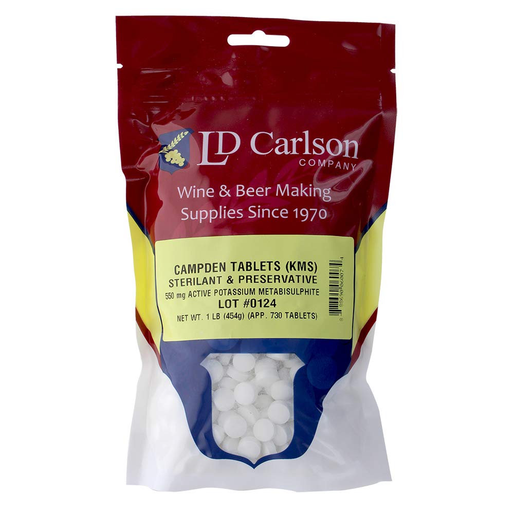 Home Brew Ohio Campden Tablets (Potassium Metabisulfite), 1 Tablet