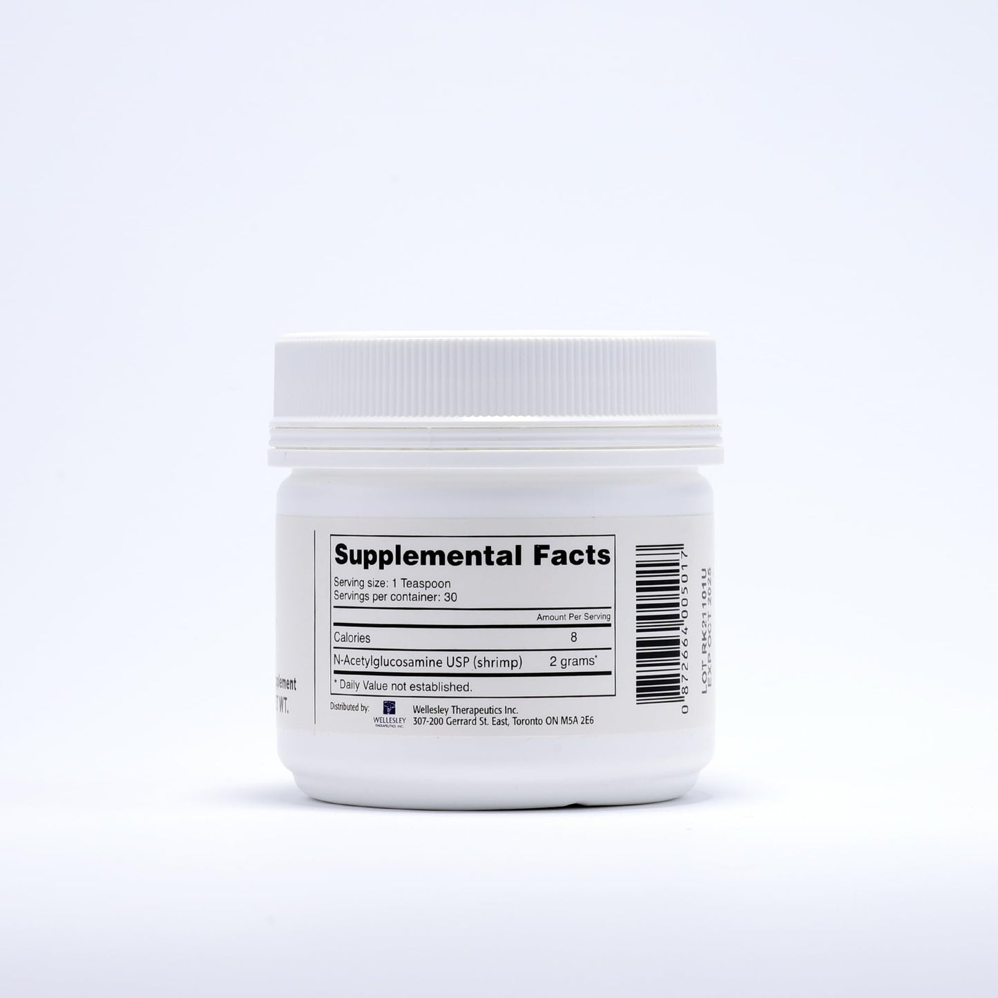 Wellesley Therapeutics Inc. Ultimate Glucosamine Powder 2.1