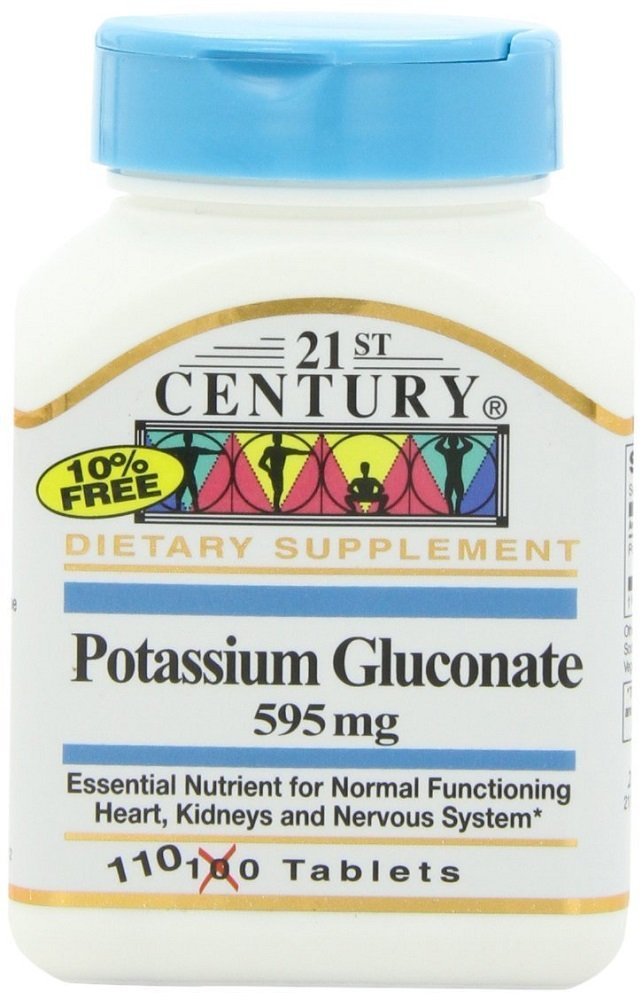 21st Century Potassium 99Mg Tablets, 550 Tablets