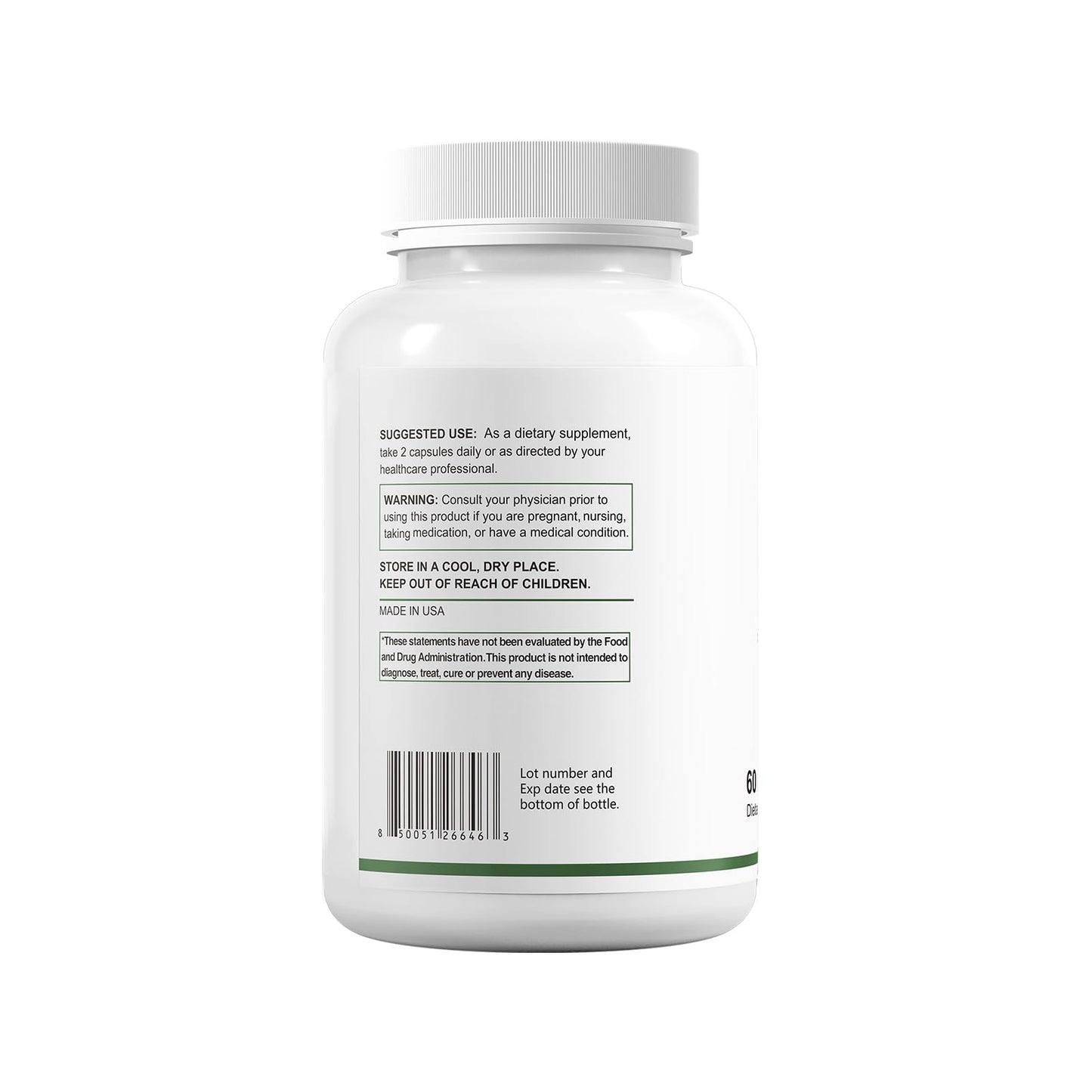 HUJ ADK Supplement Capsule, 60 Capsules