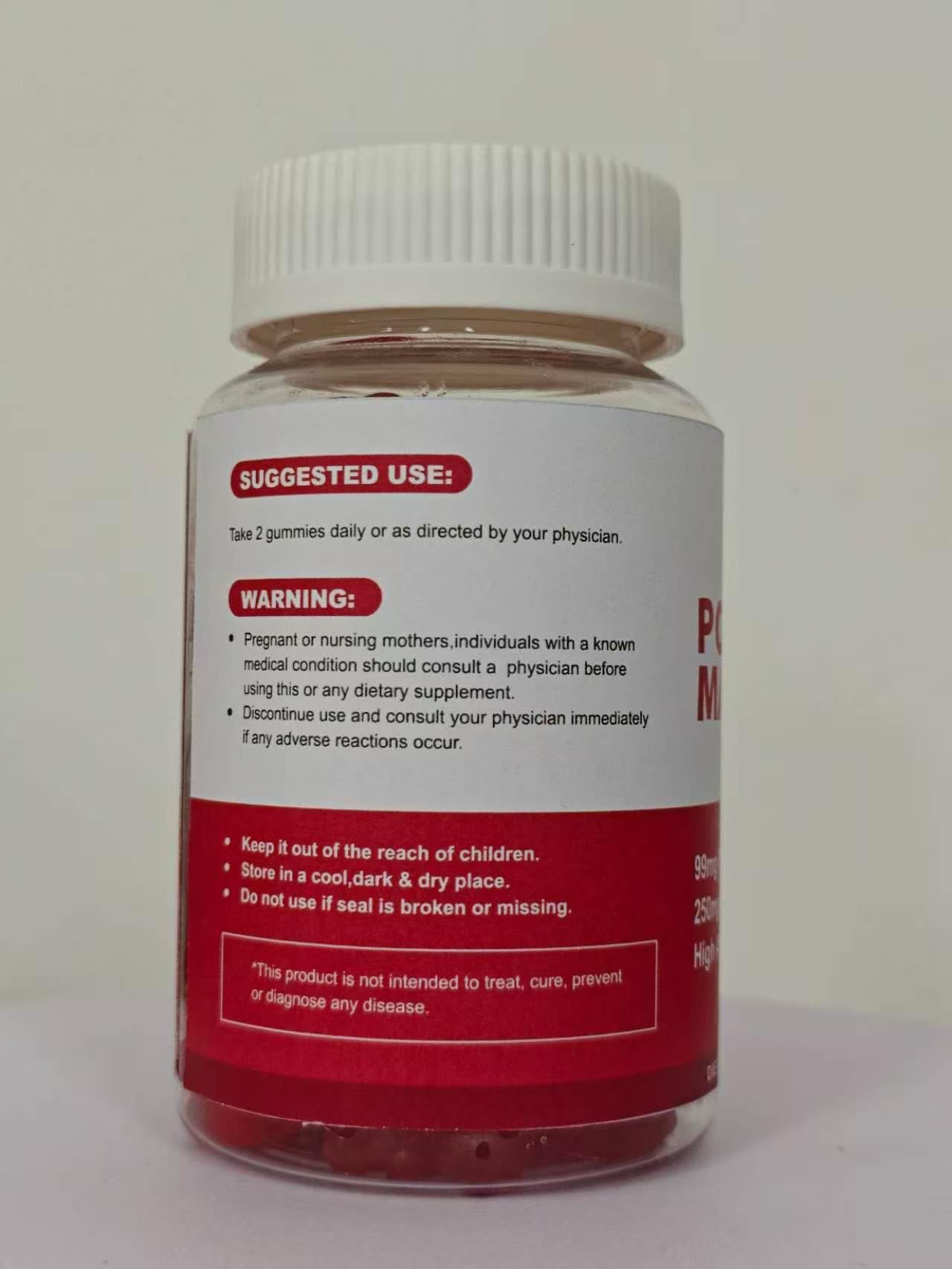 Fleamart Potassium Magnesium Gummies Potassium Citrate 99mg (Gummy) 120