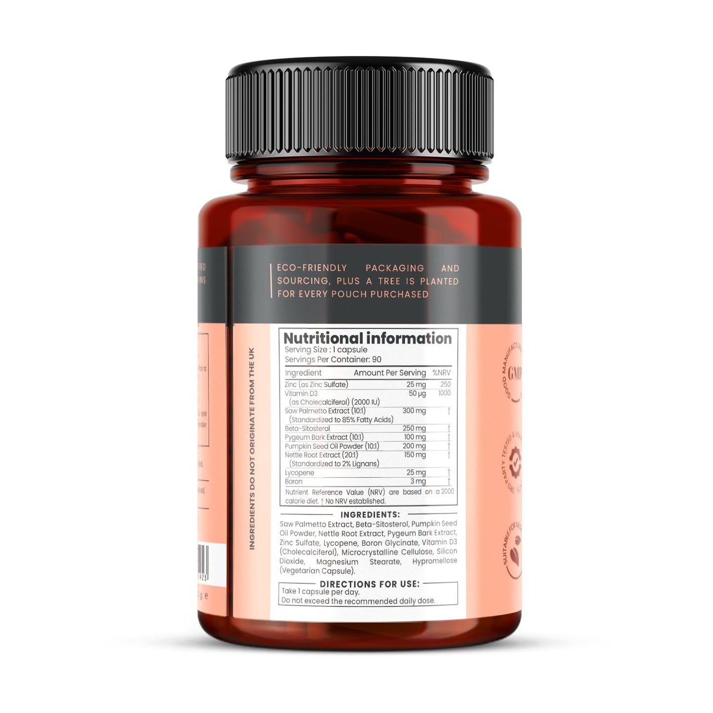 PureClinica ProstaC Extra Strength Prostate Support Tablets, 90 Count