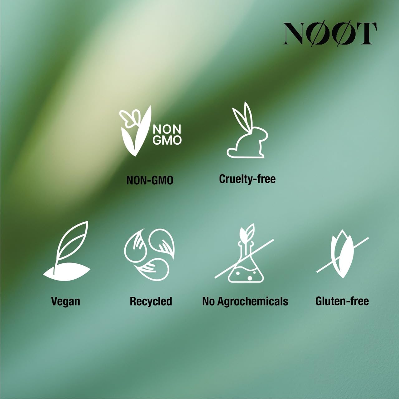 NØØT Stress Less All Natural Stress & Anxiety Support Adaptogen Mix with Ashwagandha and L-Theanine, Mood & Cortisol Support Nootropics for Women & Men, Capsules, 60 Count