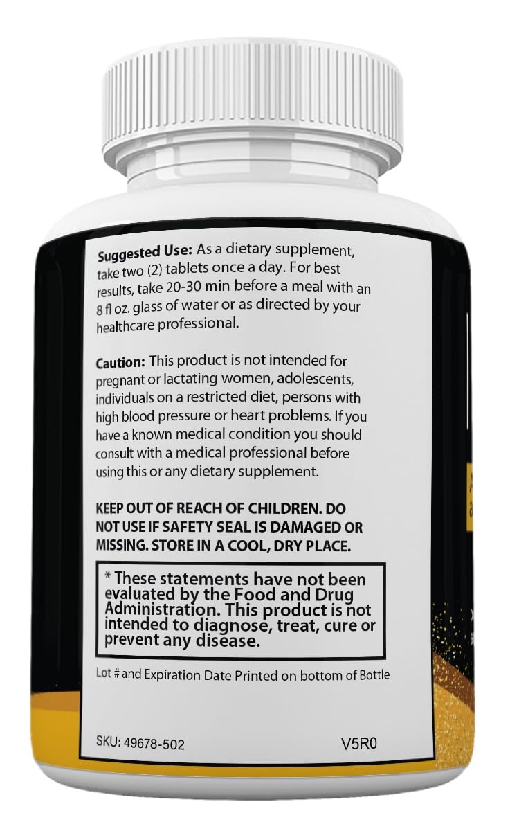 Zonata Male's Growth Dietary Supplements for Men 180 Tablets