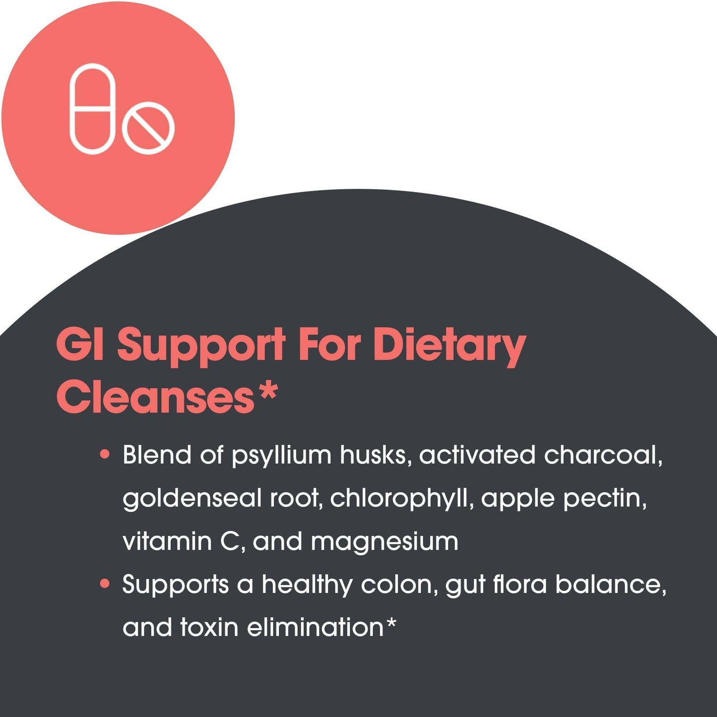 Allergy Research Group Gastro Cleanse Supplement Capsule, 100 Count