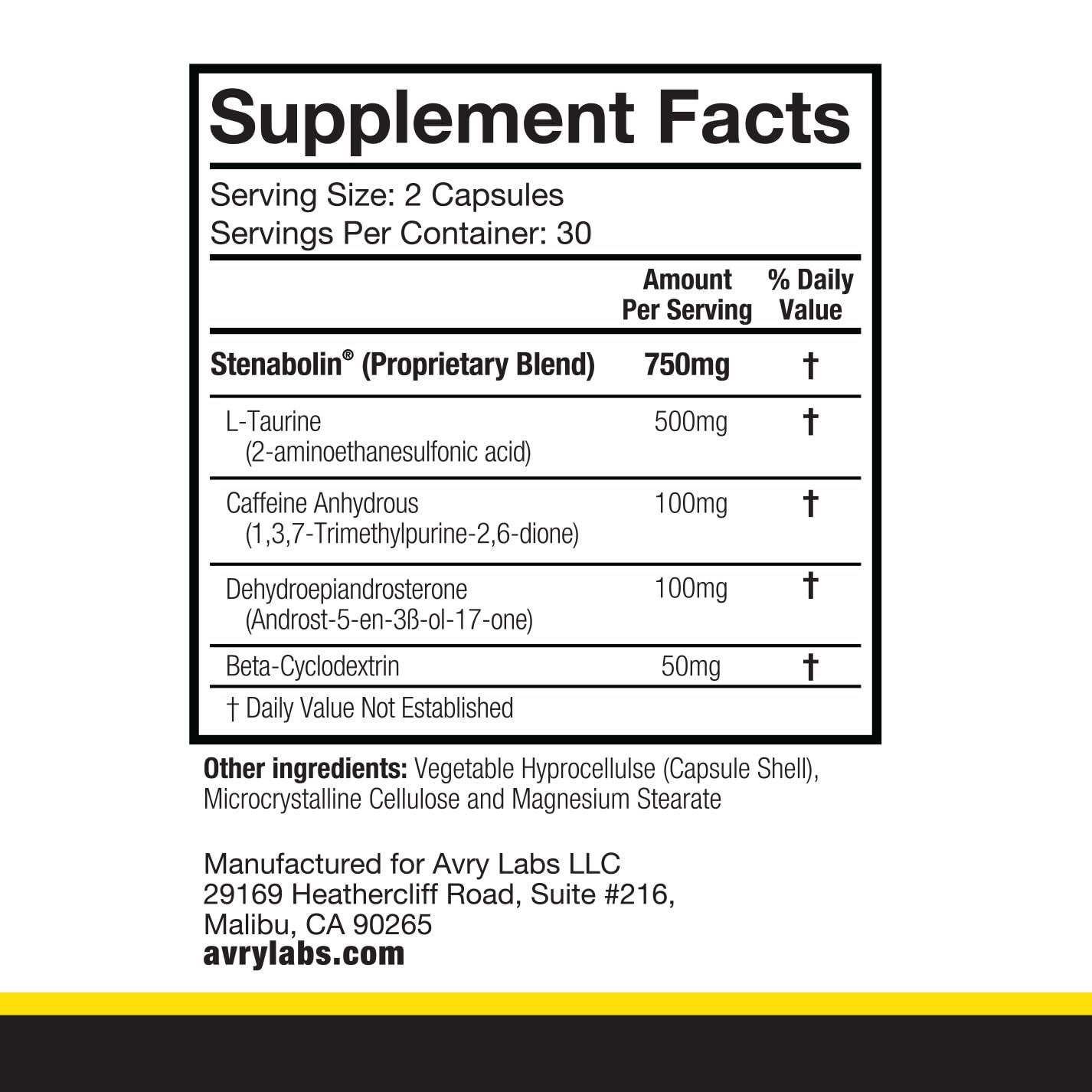 17-BOL DHEA Master Hormone-Driven Supplement Capsules 60 Count