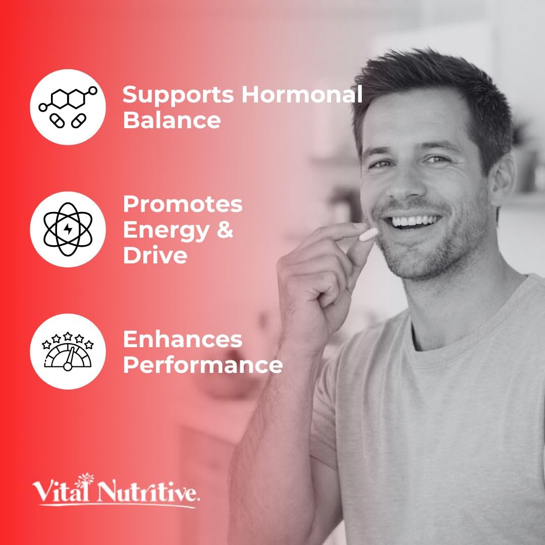 VITAL NUTRITIVE Vital Testo Support Capsule, 60 Capsules
