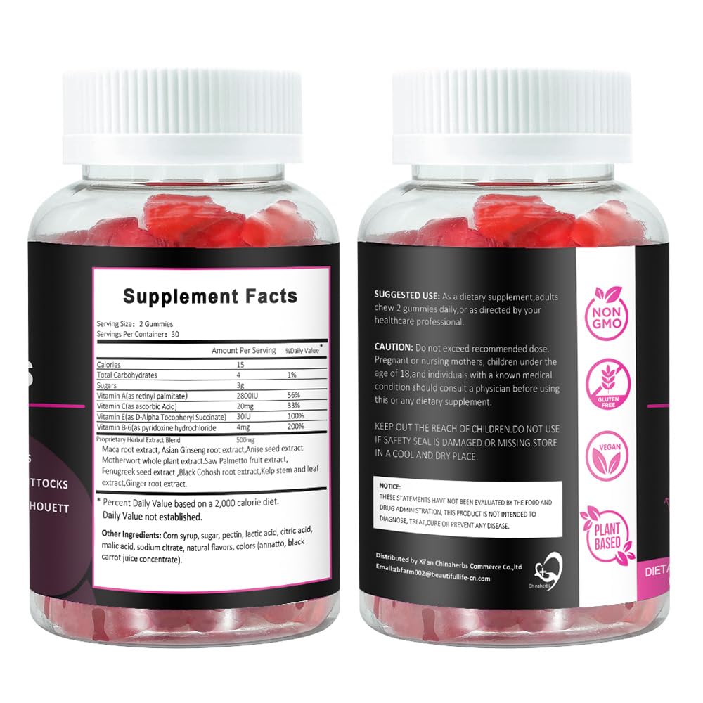 Aromlife BBL Gummies for Women, 60 Gummies