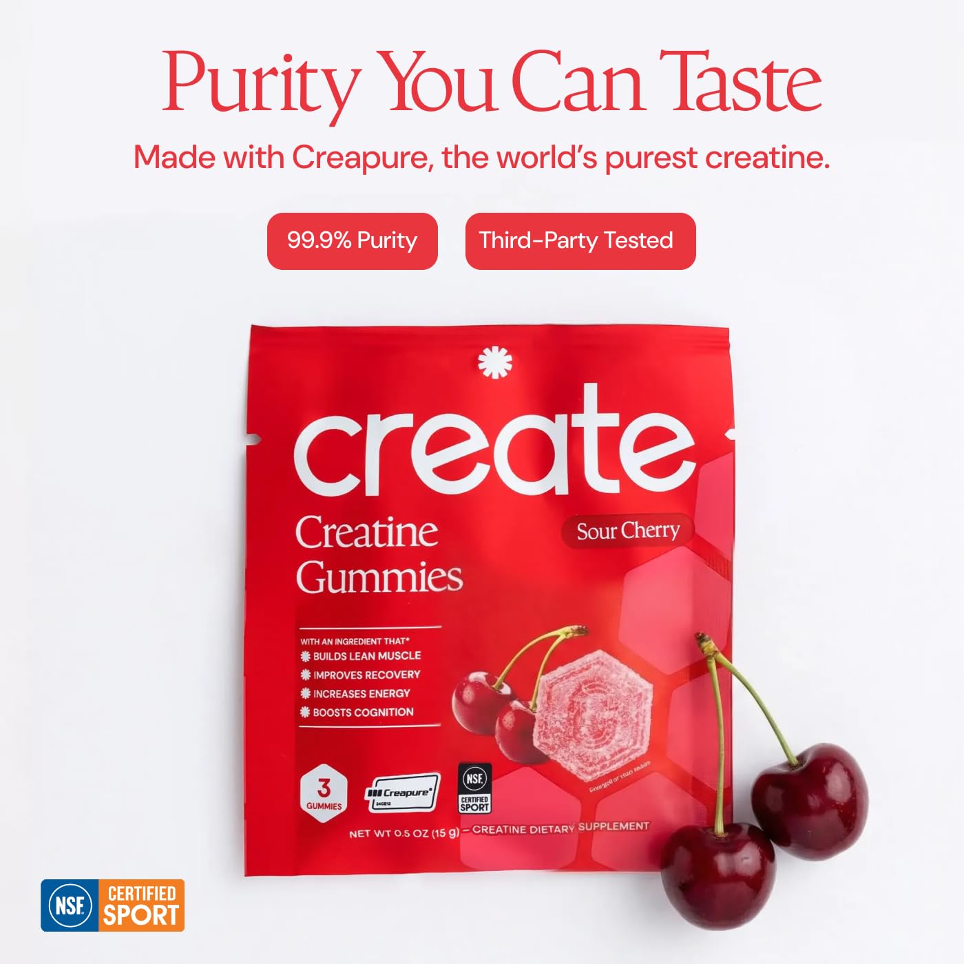 Create Creatine Gummies 90 Gummies