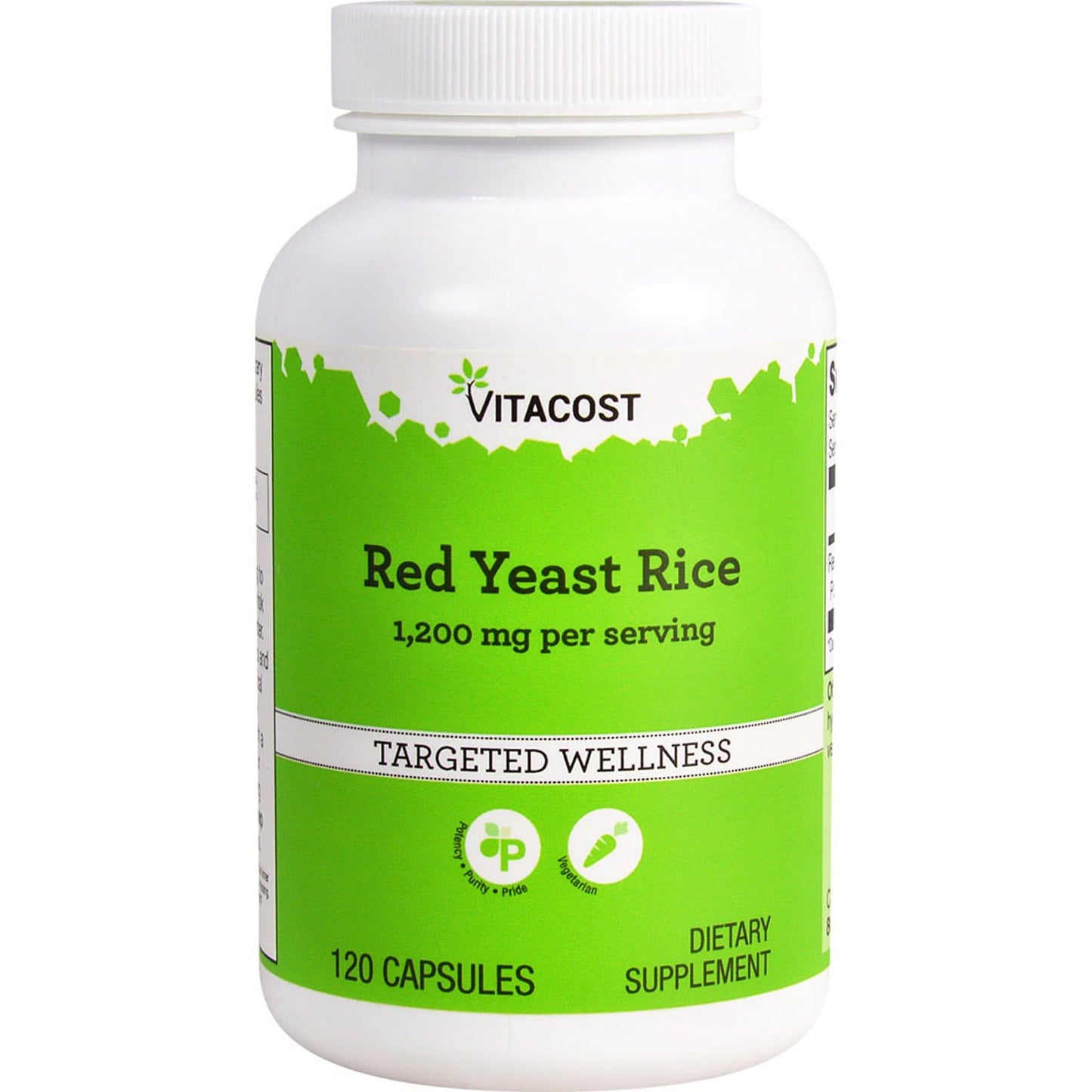 Vitacost Red Yeast Rice Capsules, 1 Count