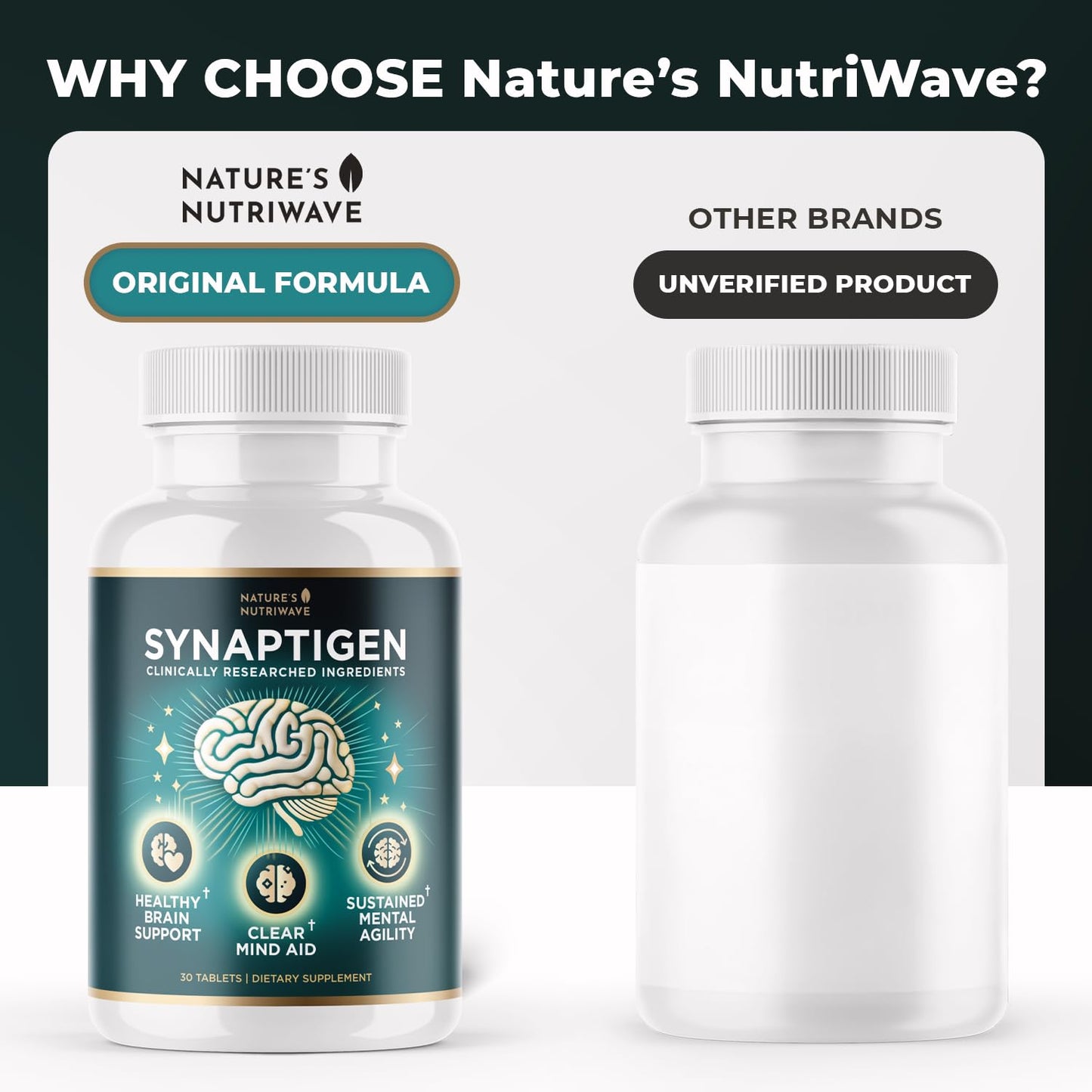 Nature’s NutriWave Synaptigen Tablet 90 Tablets