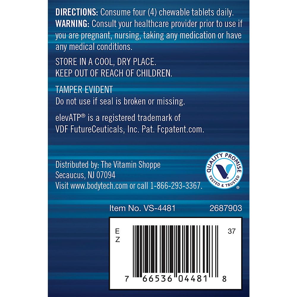 BodyTech Creatine Chewable Tablets 120 Count