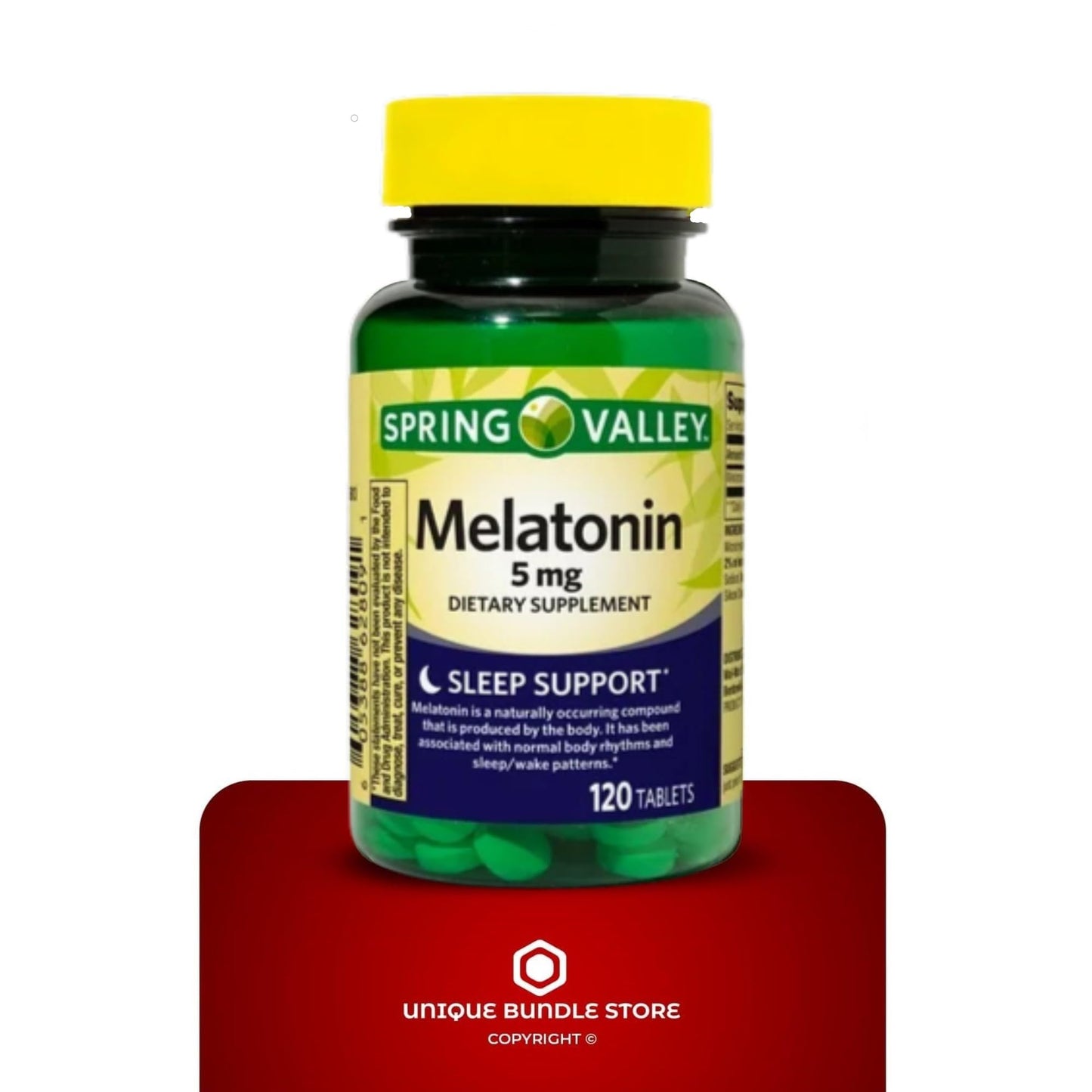 Unique Bundle Store Melatonin 5mg Tablets 360