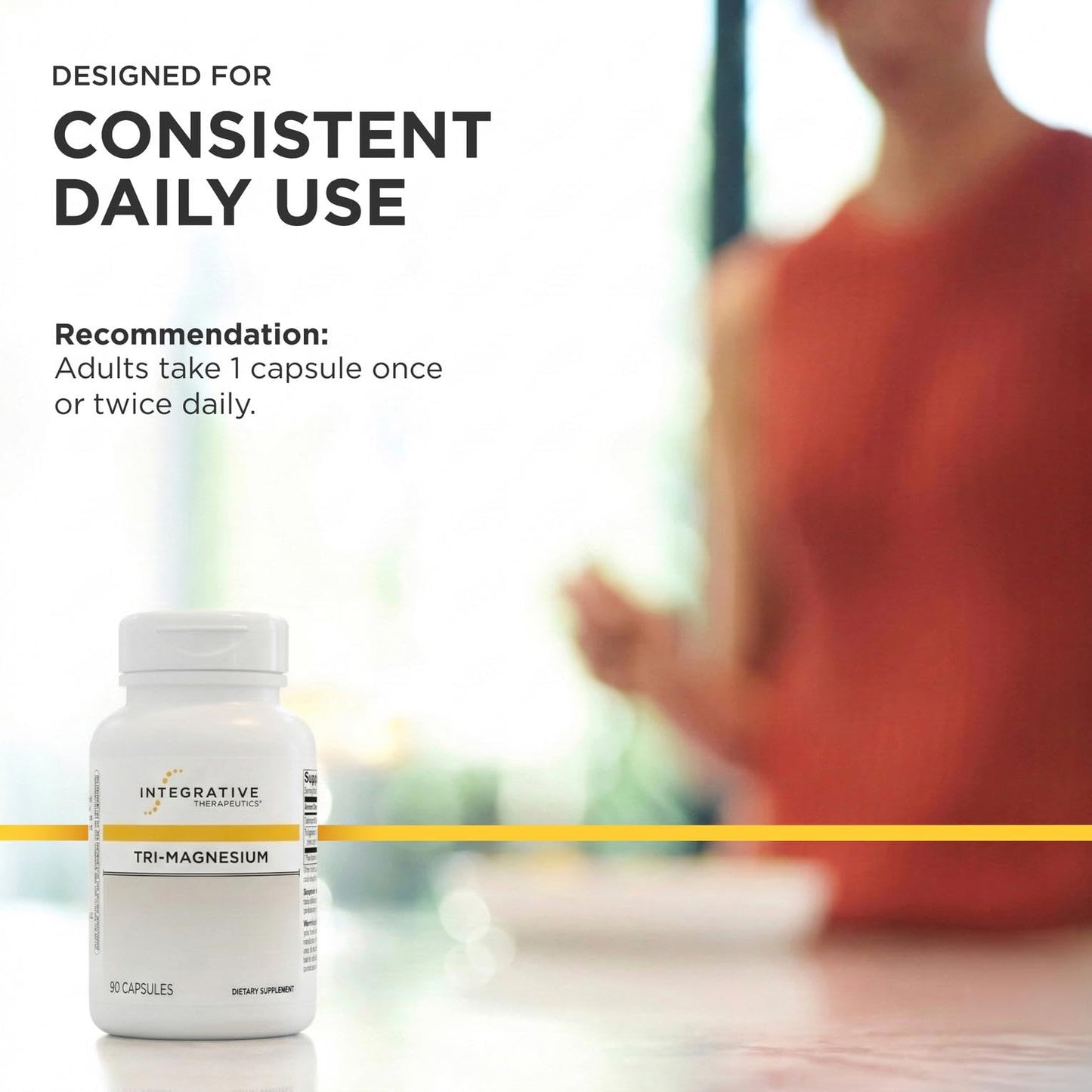 Integrative Therapeutics Tri-Magnesium Capsules, 90 Capsules