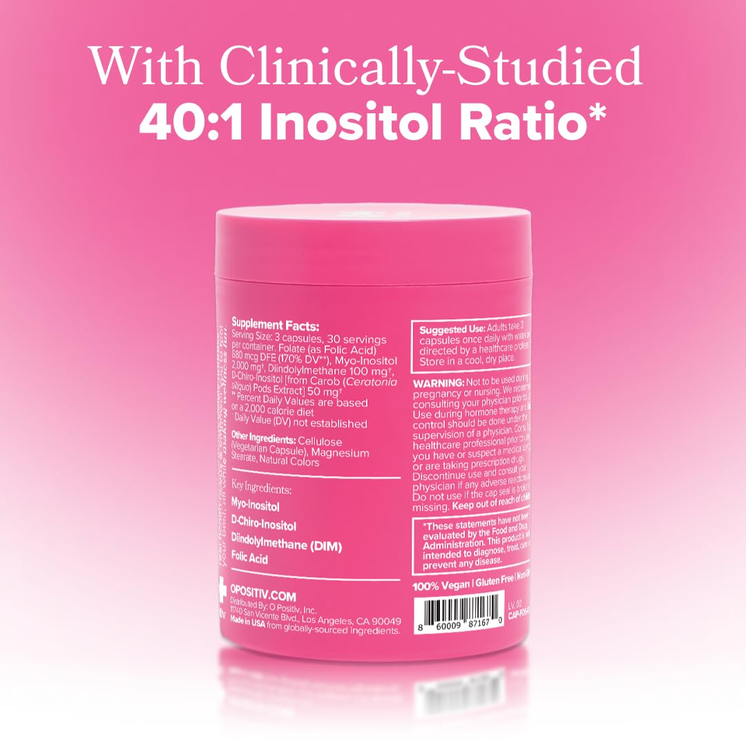 O Positiv FLO Ovarian Health Support Capsule 90 Count