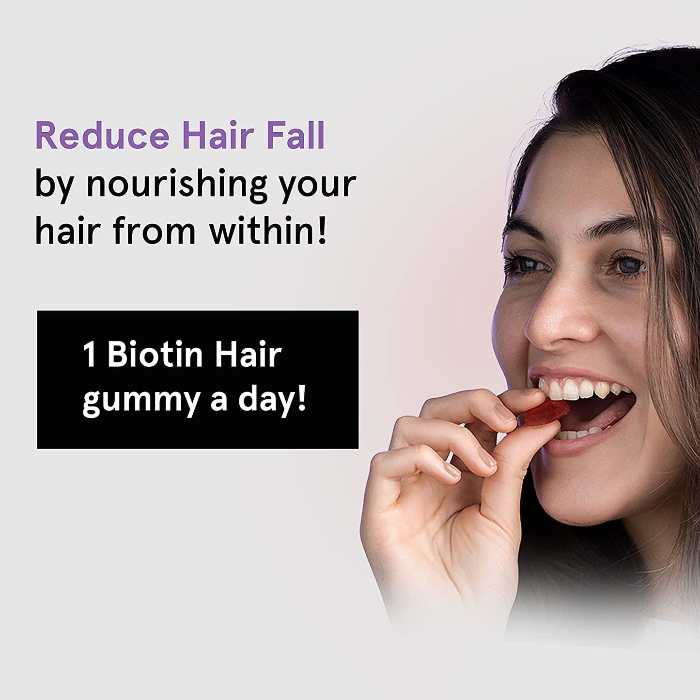Metrol Be Bodywise Biotin Hair Gummies, 120 Count
