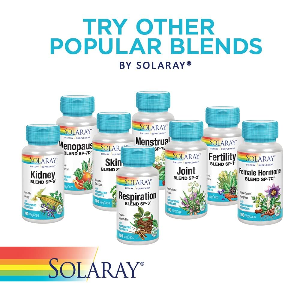 SOLARAY Sleep Blend SP-17 Veg Caps, 100 Count