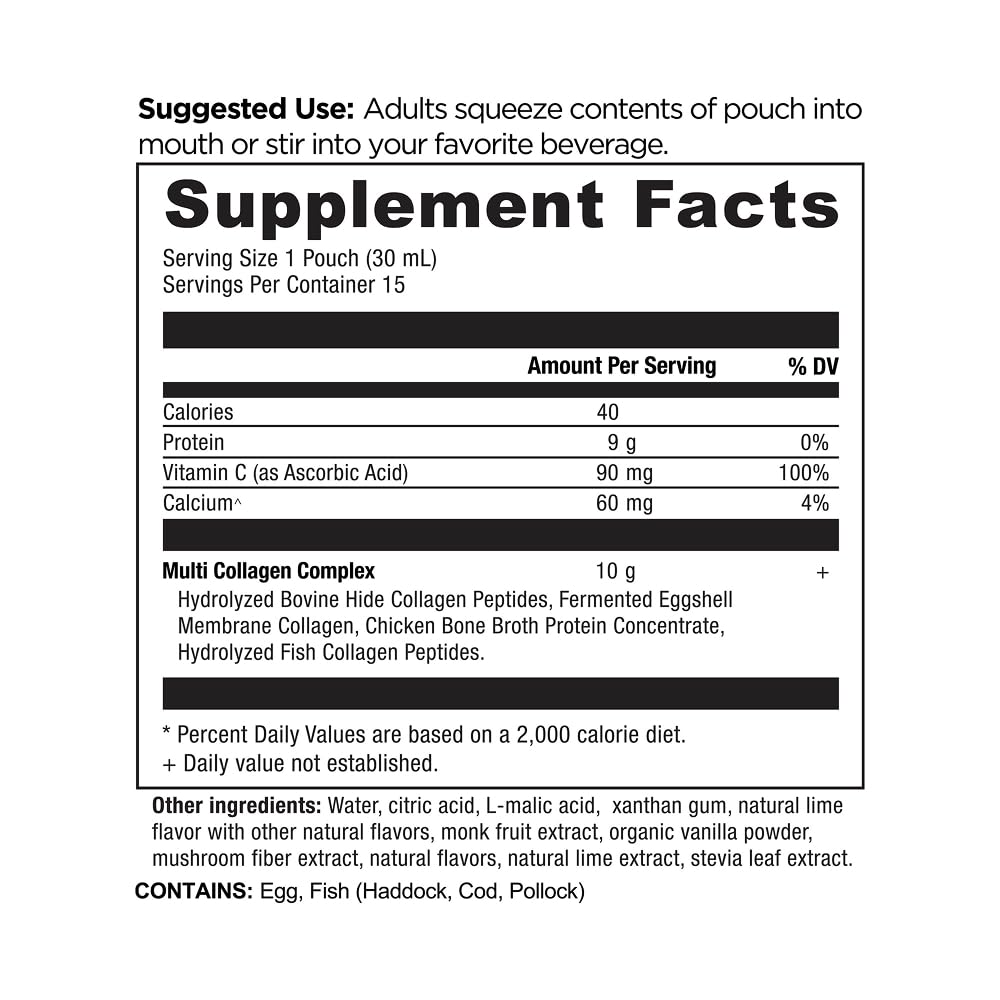 Ancient Nutrition Multi Collagen Protein Gel with Probiotics & Vitamin C, Hydrolyzed Collagen Peptides for Skin, Hair, Nails, Joints & Gut Health, Powder, 1