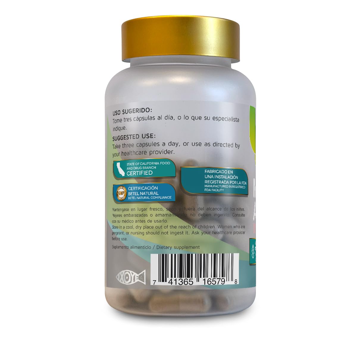 Betel Natural Premium Melon Amargo (Bitter Melon) Capsules 1 Count