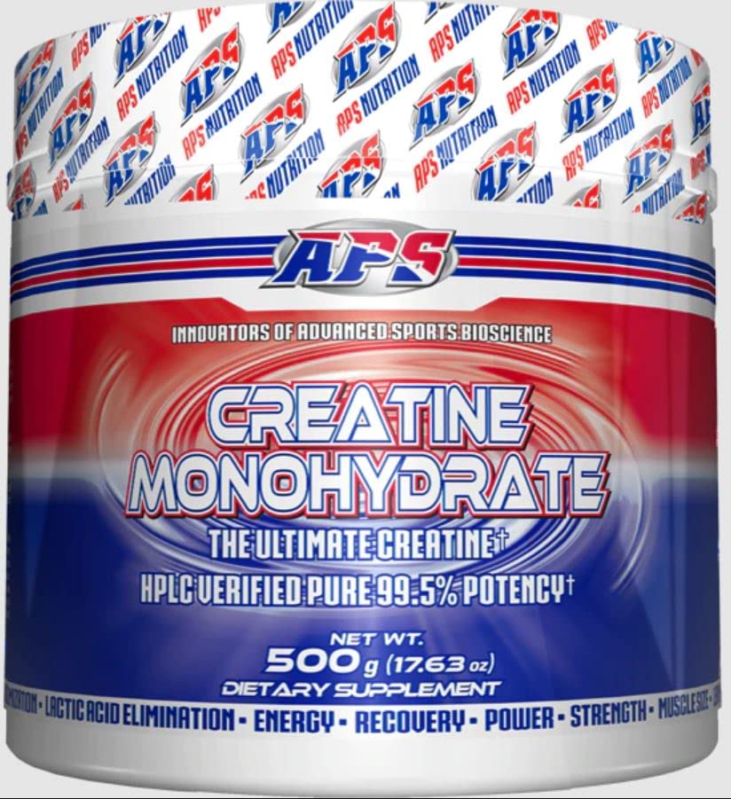 APS Nutrition Pure Creatine Monohydrate Powder 17.637 oz