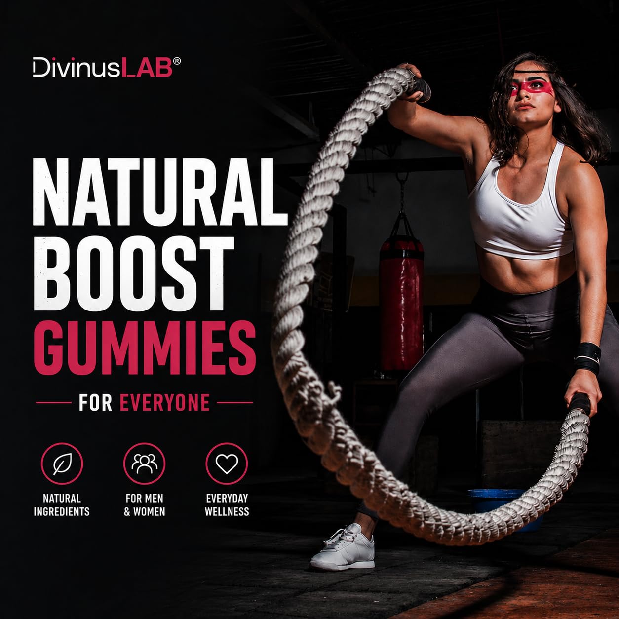 DivinusLab Creatine Monohydrate Gummies 120 Count