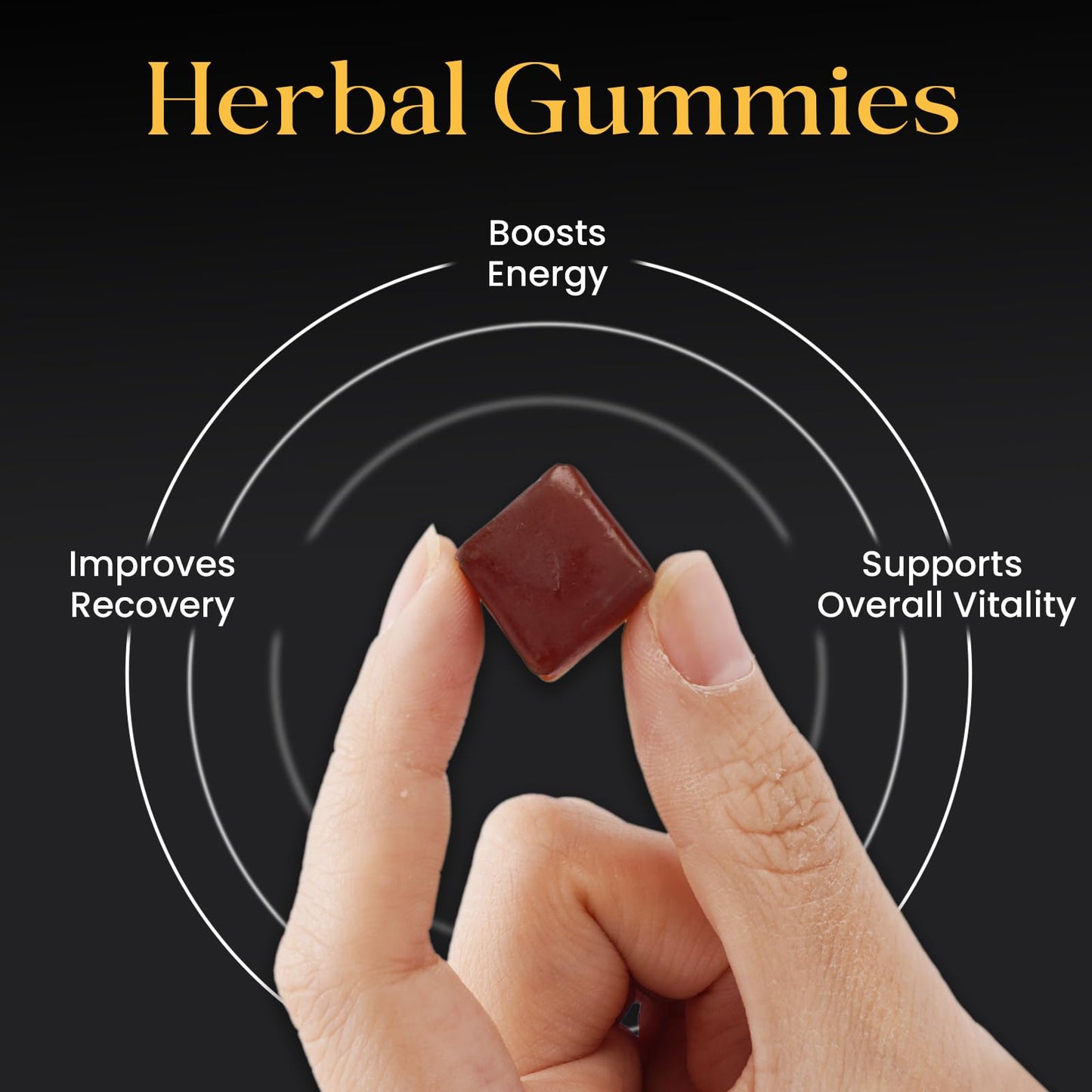 Bruce & Shark Himalayan Shilajit Gold Gummies - 4000mg, 60 Gummies