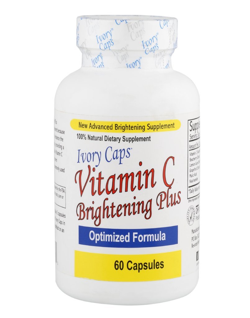 Ivory Caps Maximum Strength Vitamin C Brightening Plus Capsule, 60 Capsules