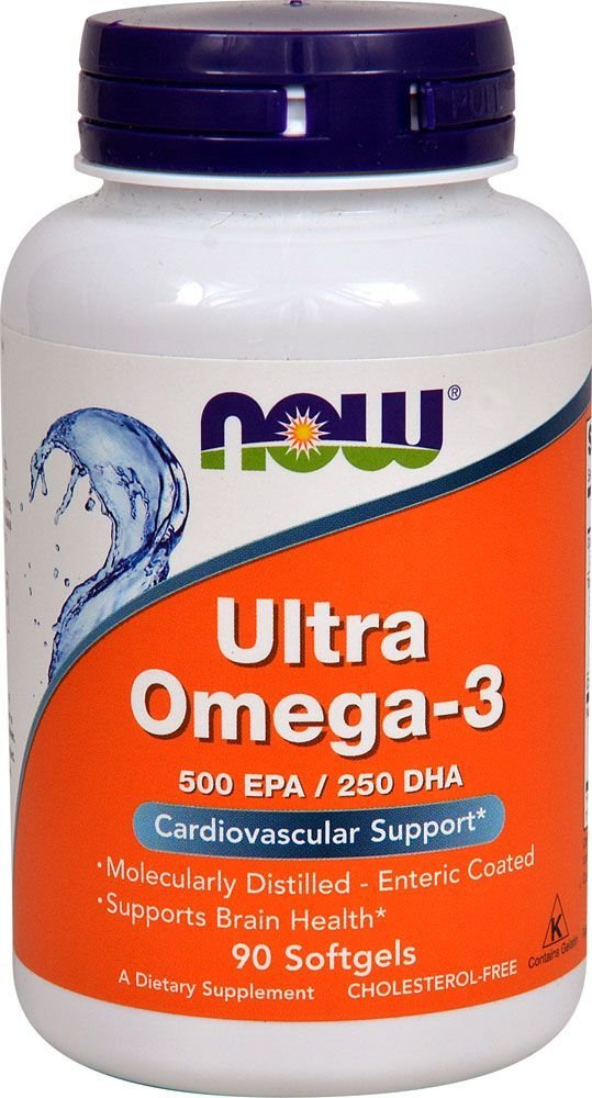 NOW Foods Ultra Omega-3 Softgels, 270 Softgels