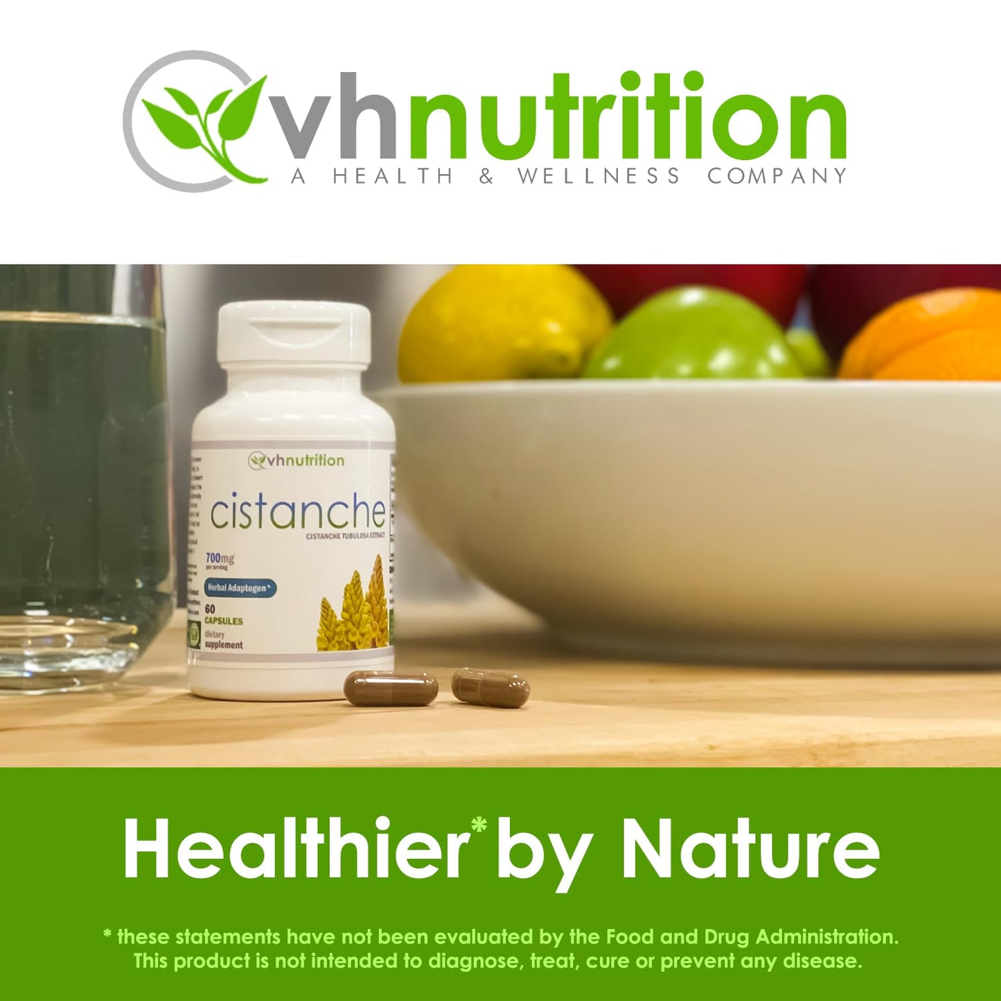 VH Nutrition Cistanche Capsules 30 Count