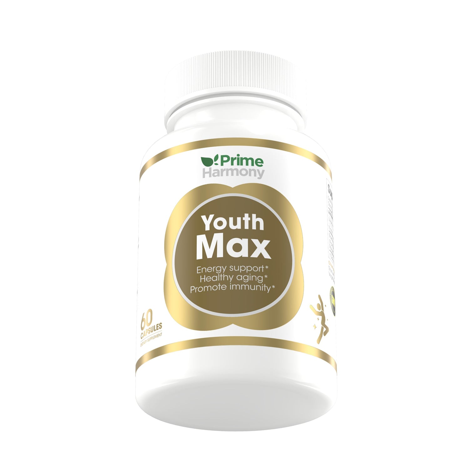 Prime Harmony NAD+ Cellular Revitalization Max Oral Capsules, 60 Capsules