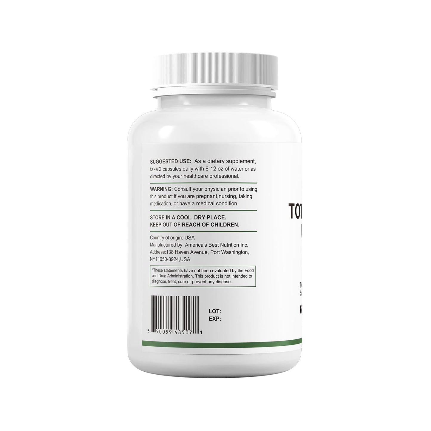 HUJ Total Cleanse Uric Acid Uric Acid Cleanse Supplement with Tart Cherry, Celery Seed, Marine Active 10 and Chrysanthemum Extract, 60 Capsules